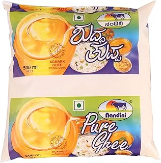 Nandini Ghee, 500ml (500 grams)(Pouch)