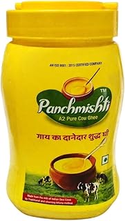 PANCHMISHTI Pure Cow Ghee, JAR, Rich Aroma, 1L